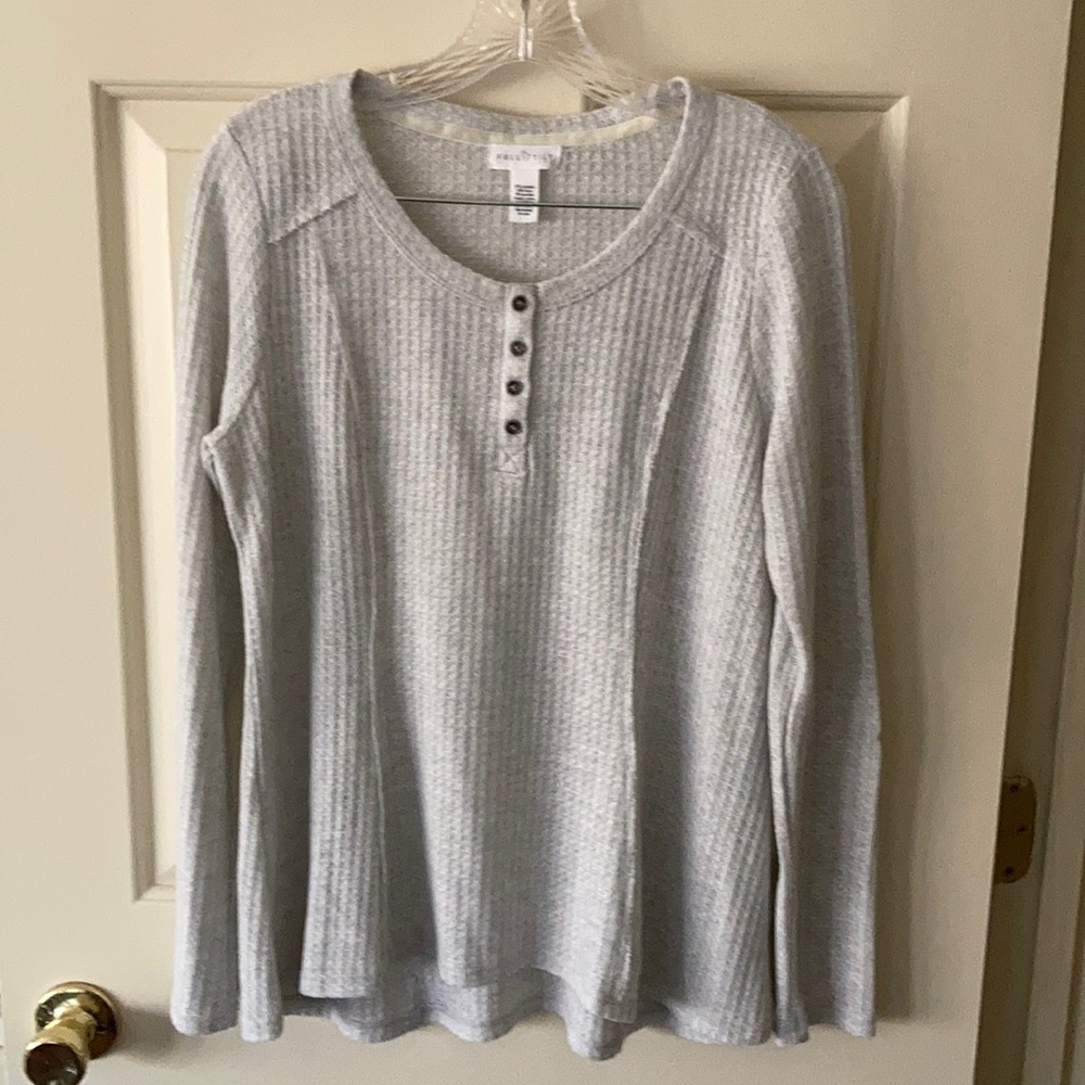 Full Tilt women’s gray pullover top shirt sweater